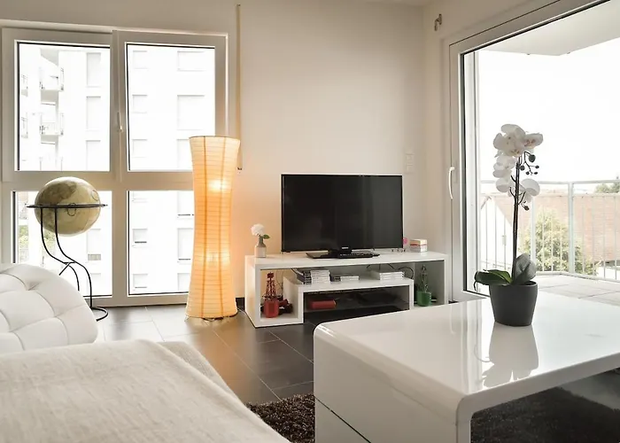 Neubau Stuttgart Messe Airport Lägenhet *